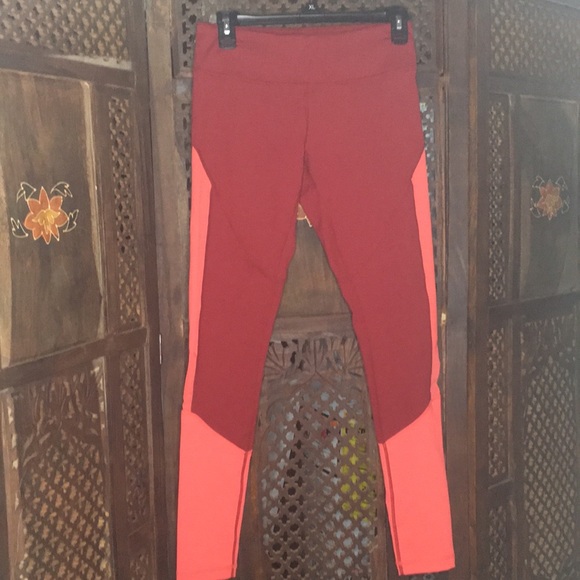 Zella Pants - Zella Red and pink leggings